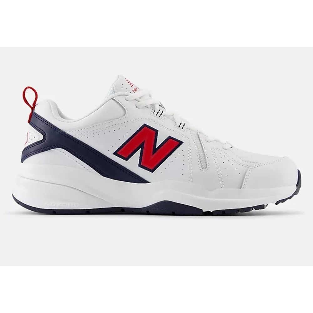 New Balance 608v5 Mens Training Shoes White Red MX608HR5 Extra Wide 4E Size 8 - Picture 11 of 11